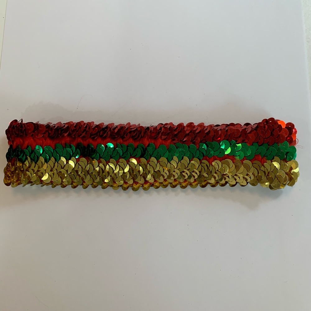 Multi-Colored Sequin Headband
